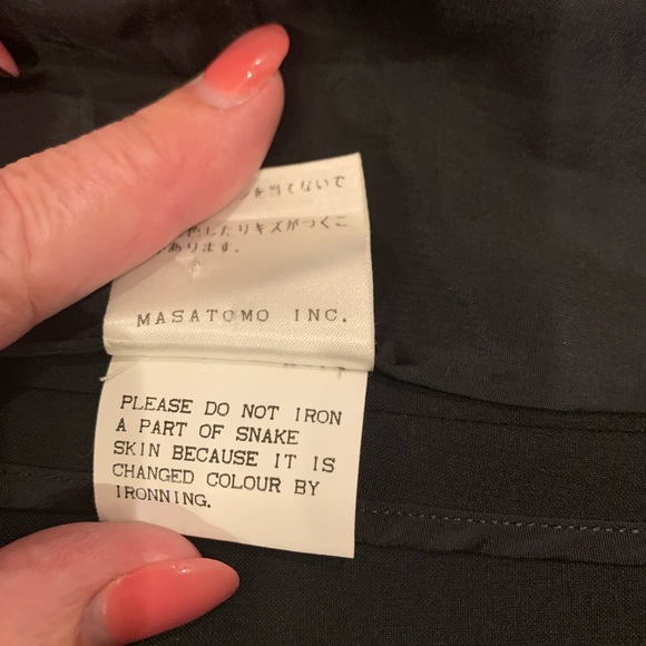 vintage MASATOMO Snake skin Sports Coat - Picture 2 of 7